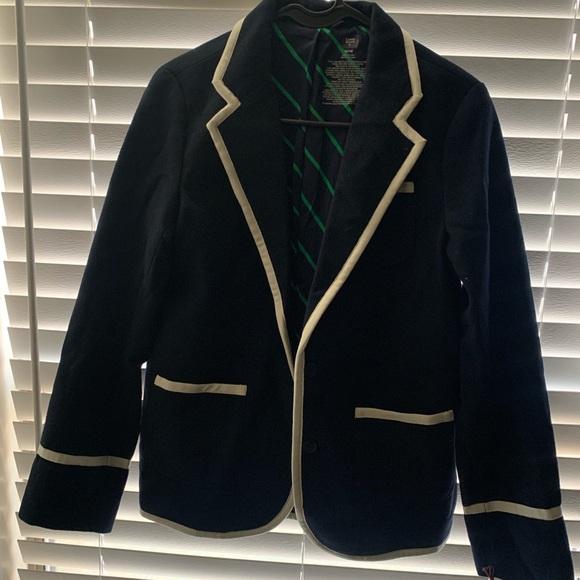 Kids Rowing Blazers for Target -Navy Blazer with White Trim - Picture 1 of 3
